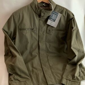 Geox Respira Men's Jacket Khaki Color - New with Tags SZ US 46 XL